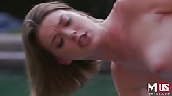 ModelMediaus Anny Aurora - Famous Pornstar Get Fucked in a Swimming Pool